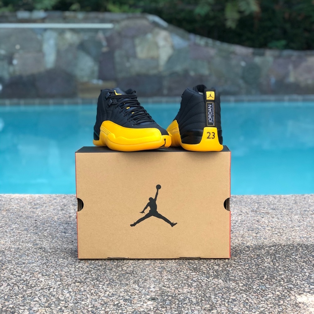 Jordan 12s University Gold